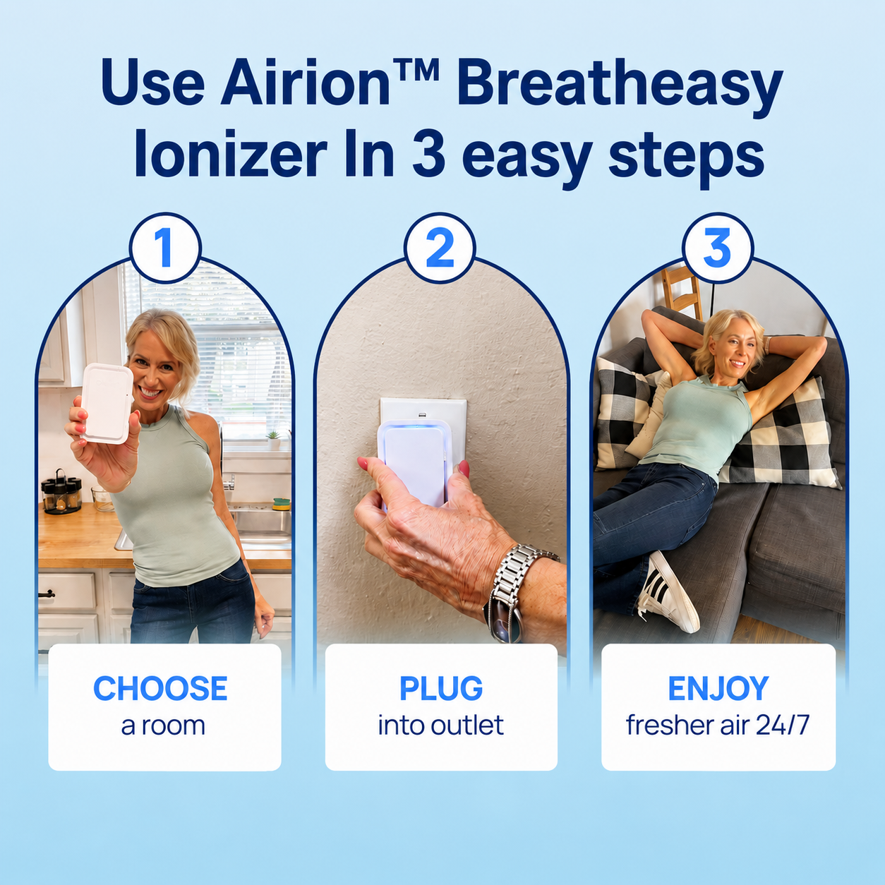 Airion™ Breatheasy Ionizer