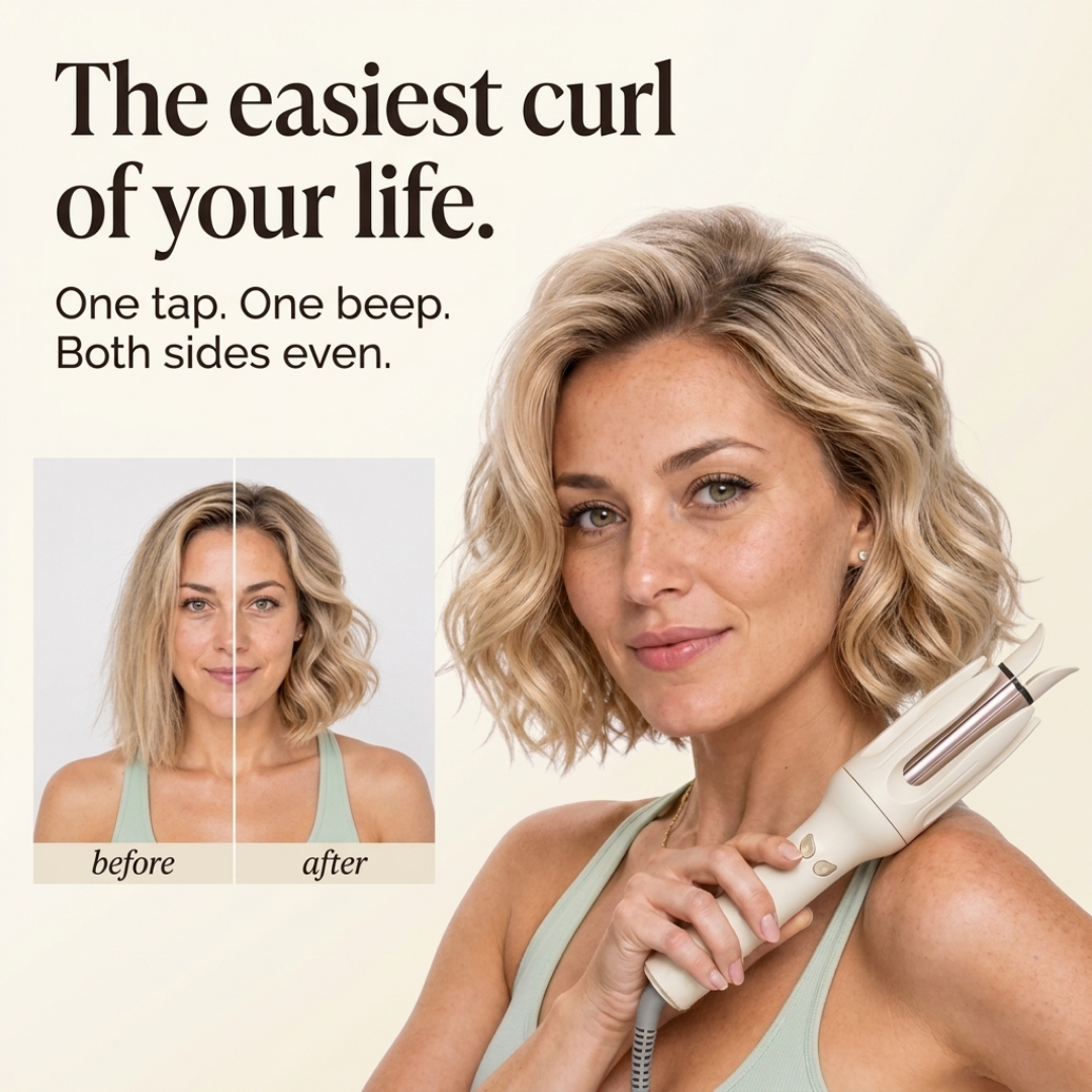 Rotating Curling Iron