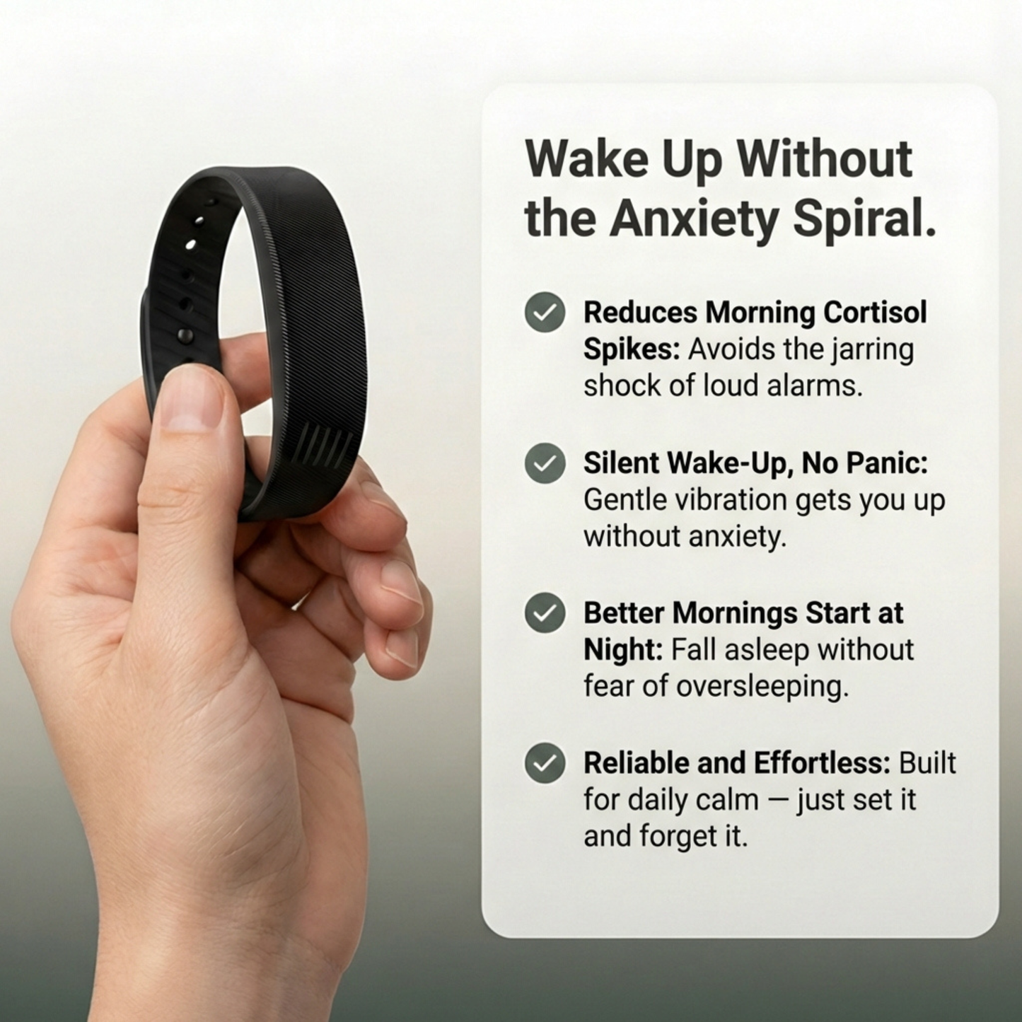 QuietRise™ Silent Vibrating Alarm