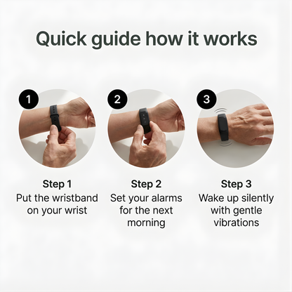 QuietRise™ Silent Vibrating Alarm