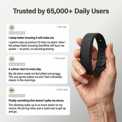 QuietRise™ Silent Vibrating Alarm